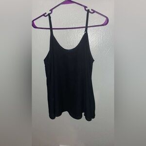 Black Spaghetti Strap Tank Top